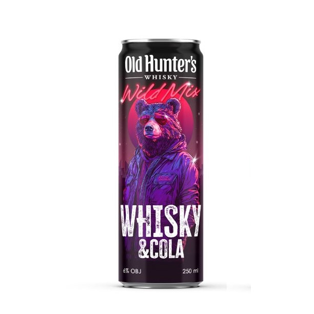 Old Hunter's Whisky & Cola 6% 0,25l