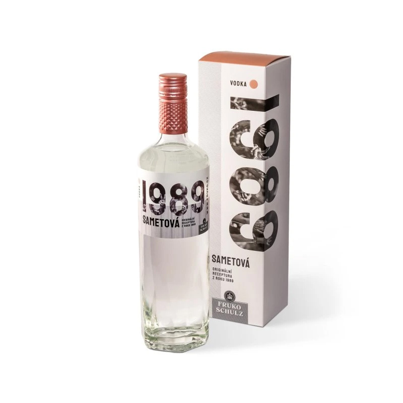 Vodka Sametová Fruko Schulz 40% 0,7l