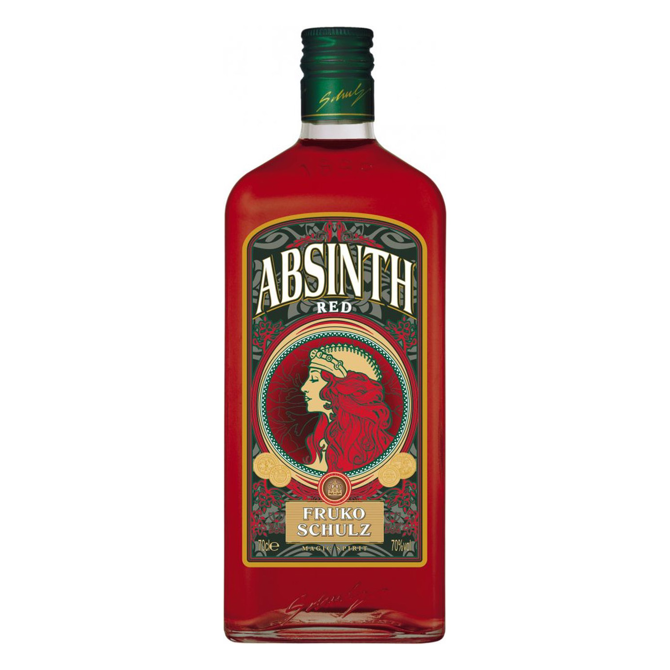 Absinth Magic red 70% 0,7l fruko Schulz