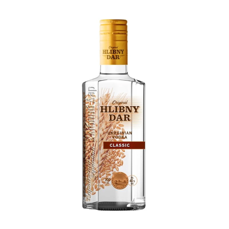 Vodka Hlibny Dar 40% – 0,2 l Fruko Schulz