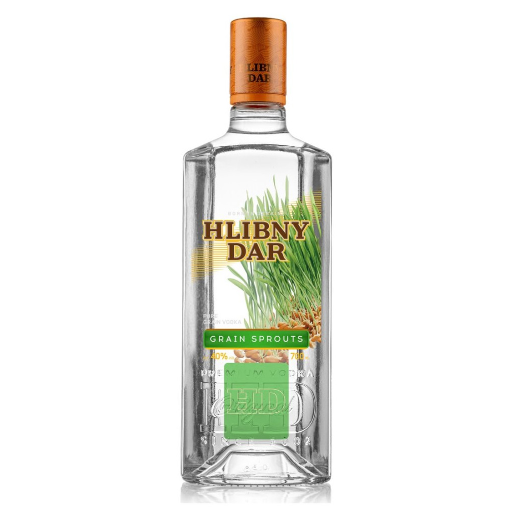 Vodka Hlibny Dar Grain Sprouts 0,7l 40% Fruko Schulz