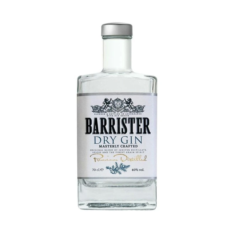 Barrister Dry Gin 1l 40%