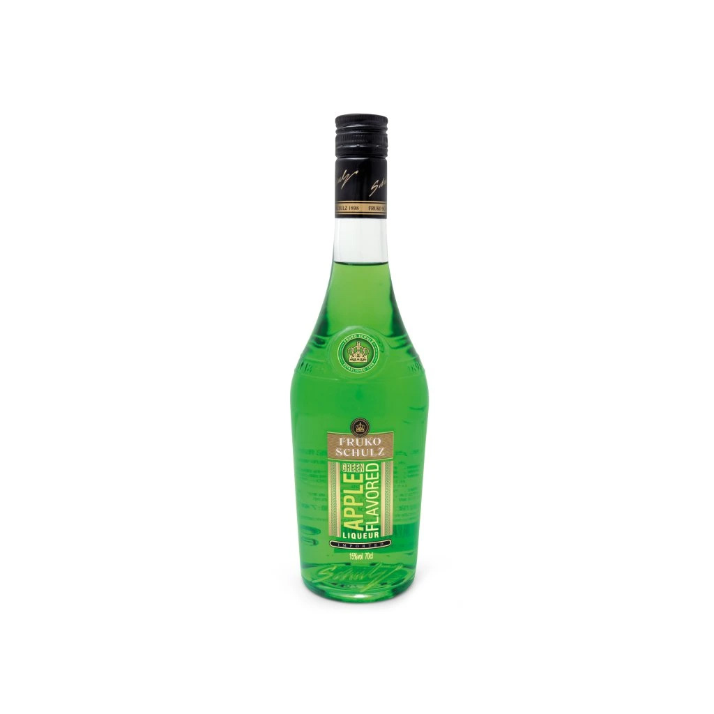 Fruko Schulz Green apple flavored likér 15% 0,7l