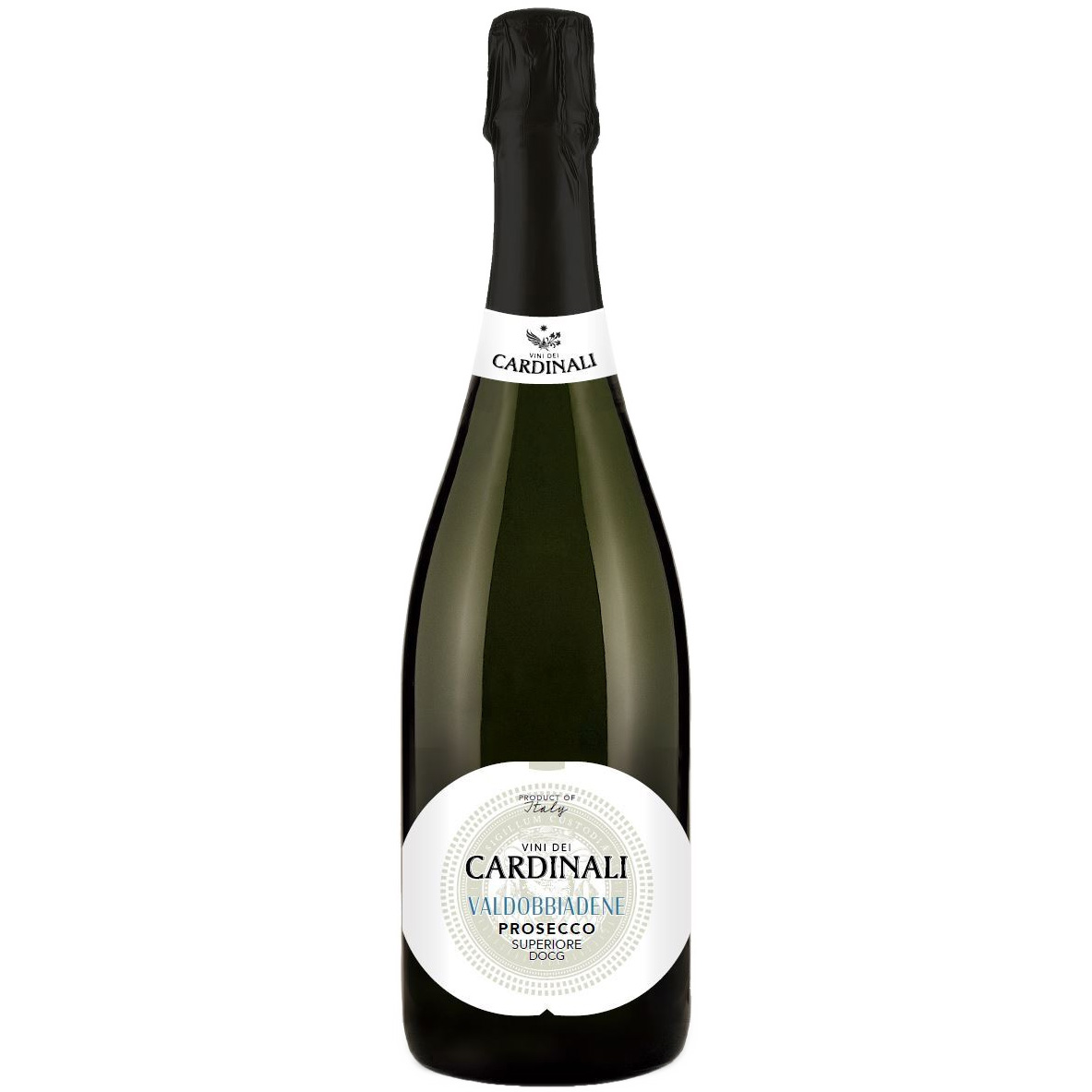 CARDINALI Prosecco VALDOBBIADENE Superiore Extra Dry DOCG.