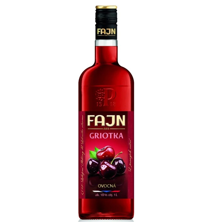 Griotka Fajn 18% 1l Palírna u Zeleného stromu