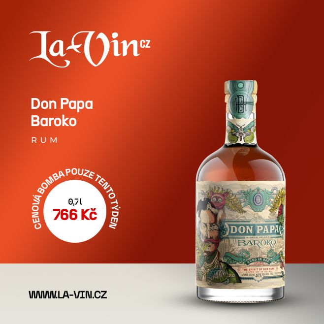 Nepropásněte naše nové týdenní cenové bomby! 💣 Na prémiové ➡ rumy, ➡ whisky, ➡ vína a další v obchodě i e-shopu...