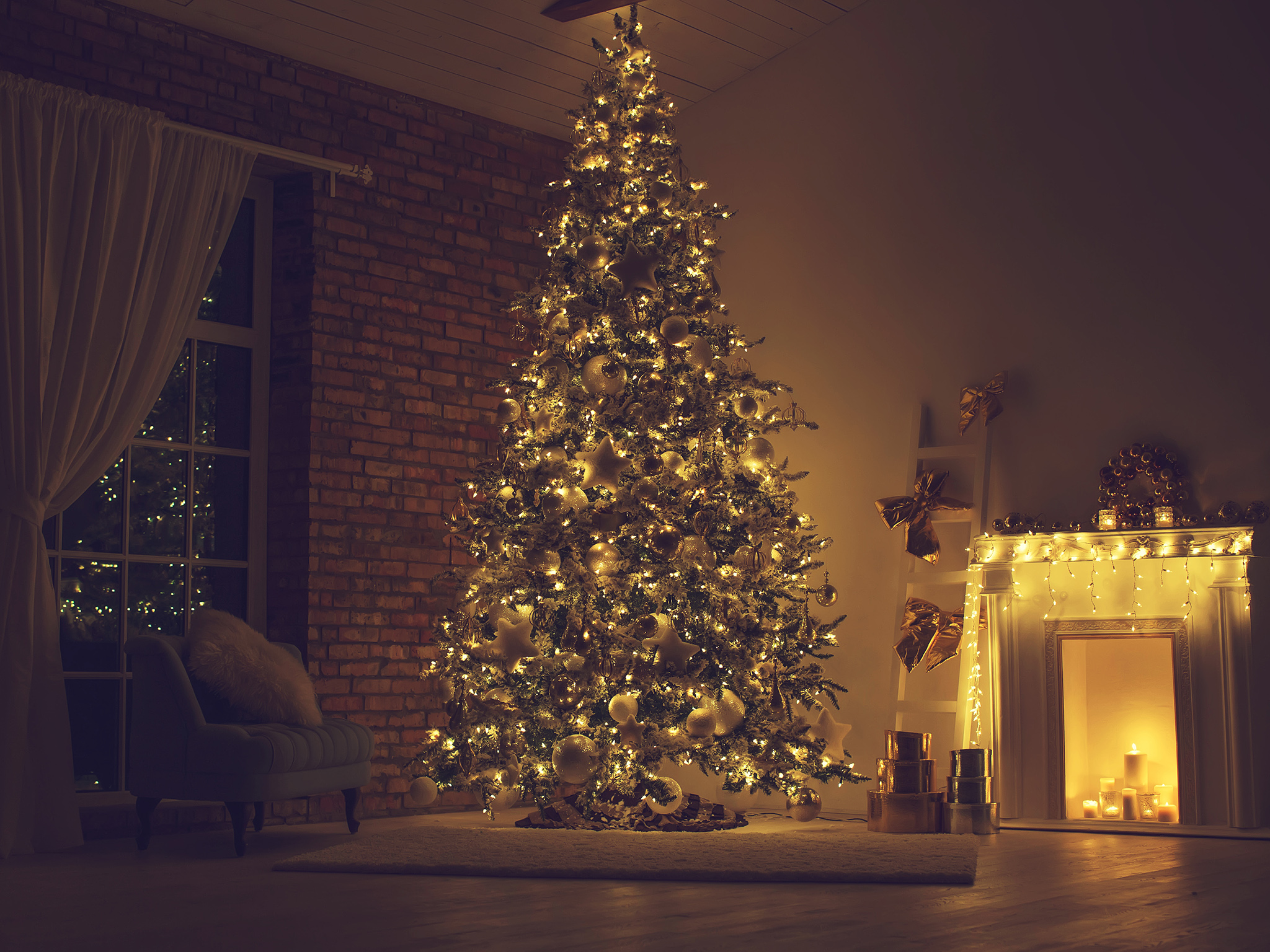 Vybíráme osvětlení na vánoční stromeček