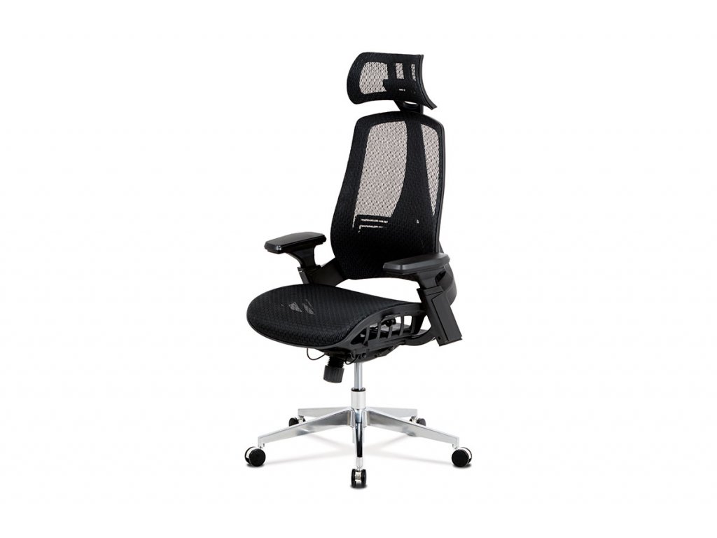 Kancelářská židle černá síťovina / kov