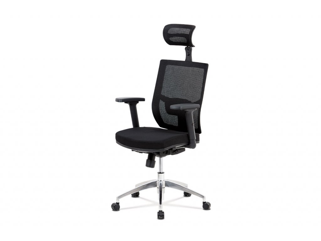 Kancelářská židle černá síťovina / kov