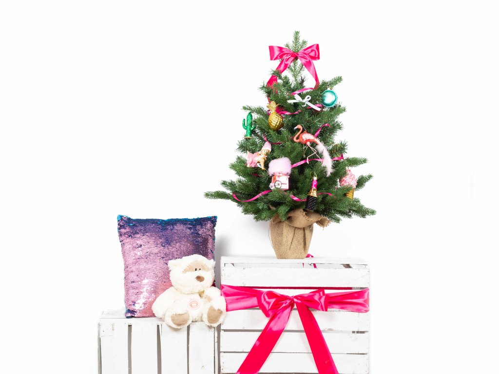 Vánoční stromek ozdobený 75 cm SLADKÝ POKLAD