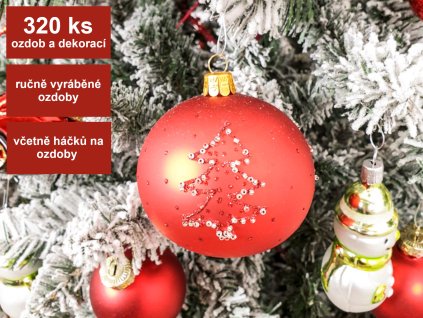 Kolekce ozdob 320 ks ČAROVNÁ INSPIRACE