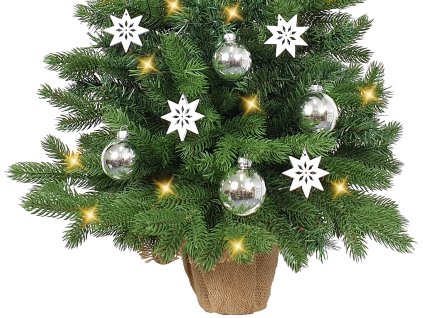 Ozdobený stromeček VÁNOČNÍ OBLOHA 75 cm
