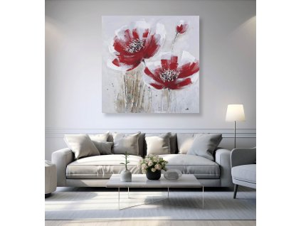 Ručně malovaný obraz 60 x 60 cm