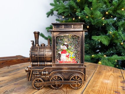 LED světelná dekorativní LOMOTIVA 17 cm