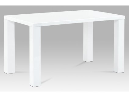 Jídelní stůl bílý 135 x 80 x 76 cm