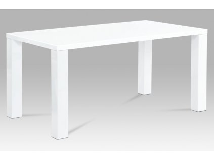Jídelní stůl bílý 160 x 90 x 76 cm