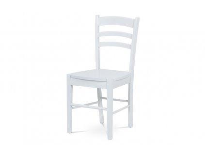 Jídelní židle bílá / dřevo