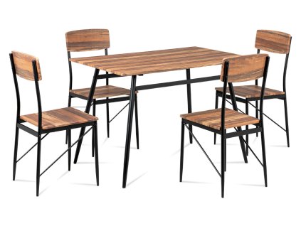 Jídelní set třešeň / černá