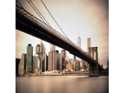 Obraz na plátně Brooklyn Bridge 70 x 70 cm