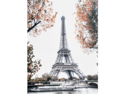 Obraz na plátně s Eiffelovou věží 75 x 100 cm