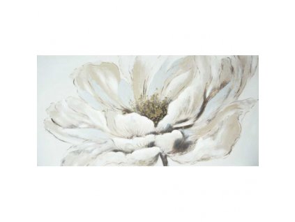 Ručně malovaný obraz květ 70 x 140 cm