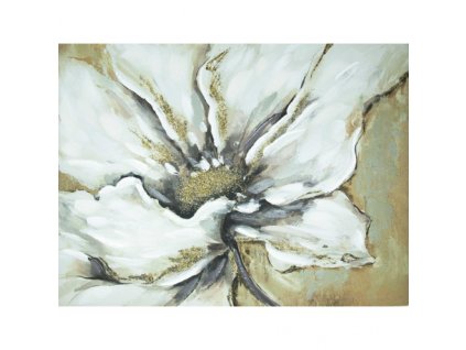 Ručně malovaný obraz květina 90 x 120 cm