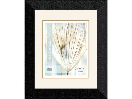 Fotorámeček černý plast 28 x 35 cm