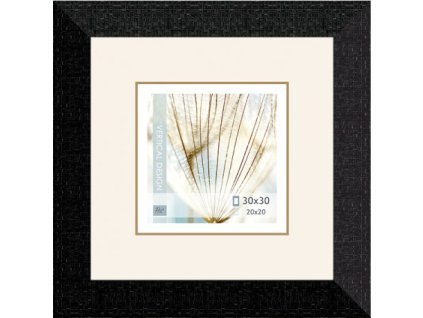 Fotorámeček černý plast 30 x 30 cm