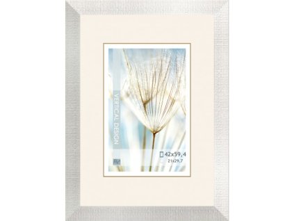 Fotorámeček bílý plast 42 x 59,4 cm