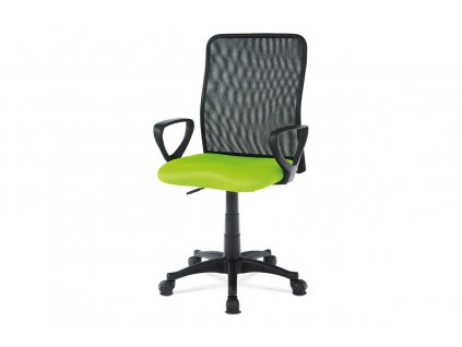 Kancelářská židle zelená látka  / plast