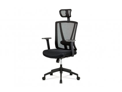 Kancelářská židle černá síťovina / plast
