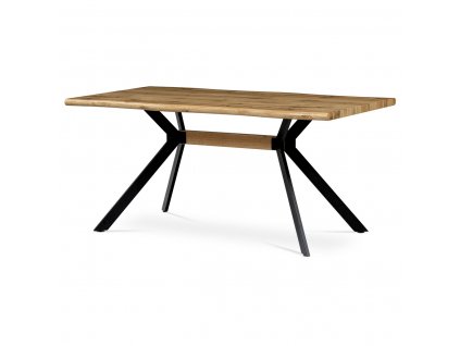 Jídelní stůl hnědý / dub 160x90x76 cm