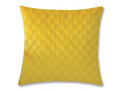 Dekorativní polštář žlutý 45 x 45 cm