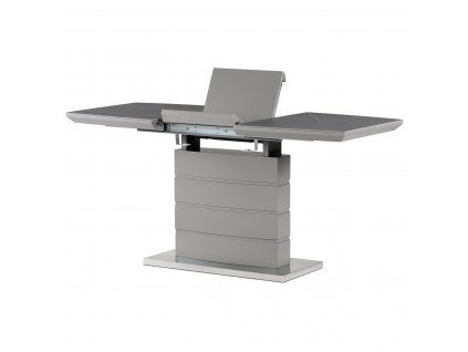 Jídelní stůl šedý / mramor 120+40x70 cm