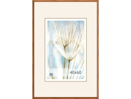 Fotorámeček tmavé dřevo 40 x 60 cm