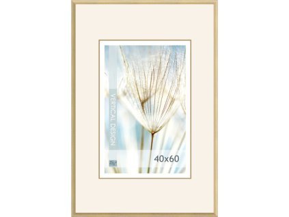 Fotorámeček světlé dřevo 40 x 60 cm