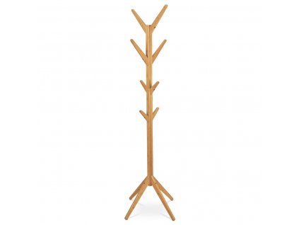 Vešák stojanový přírodní odstín / masiv bambus 176 cm