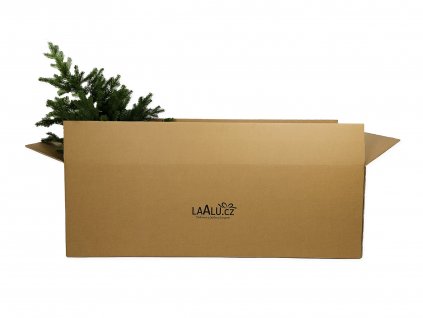 Krabice na vánoční stromek do 210 cm - 134 cm x 37 cm x 43 cm
