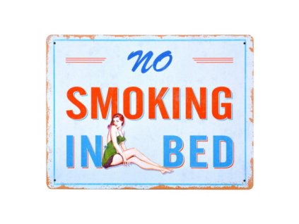 Plechová cedule s nápisem 30 x 40 cm