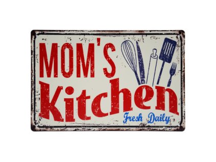 Plechová cedule s nápisem 20 x 30 cm