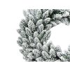 Věnec zasněžený DELUXE Viola 45 cm