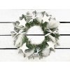 Věnec zasněžený DELUXE Viola 45 cm