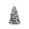 12128 15 ozdobeny stromecek polarni cervena 210 cm