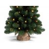 Vánoční stromek Narnie v květináči 45 cm s LED OSVĚTLENÍM