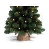 Vánoční stromek Narnie v květináči 60 cm s LED OSVĚTLENÍM
