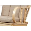 Křeslo pohupovací krémové