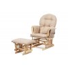 Houpací křeslo béžové