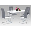Jídelní stůl bílý / chrom 120 x 75 cm
