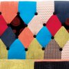 Pohovka barevná patchwork 140 cm