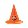 Klobouk papírový oranžový 40 cm